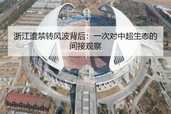 浙江遭禁转风波背后：一次对中超生态的间接观察